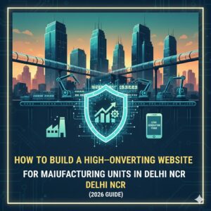 Website design for manufacturing units in Delhi NCR