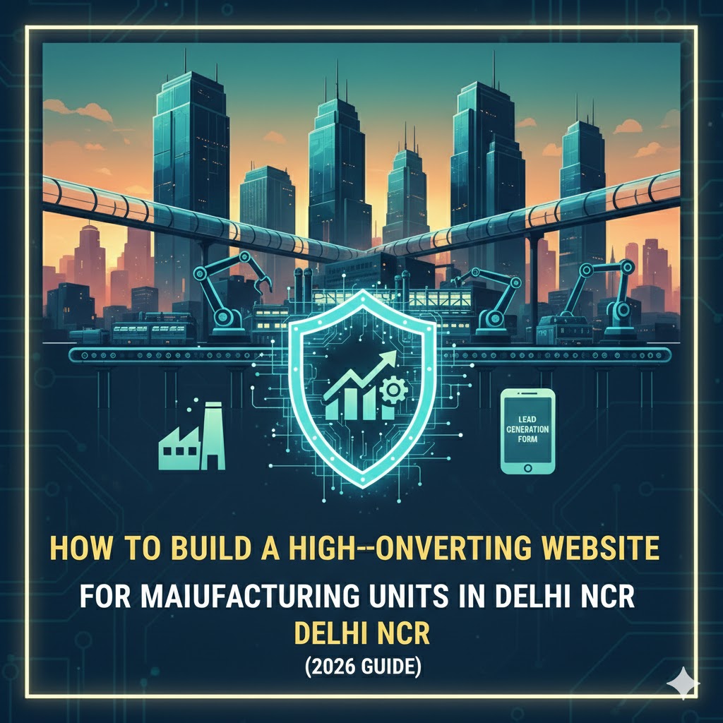 Website design for manufacturing units in Delhi NCR